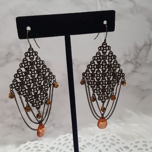 ⭐Jeweled dangle earrings